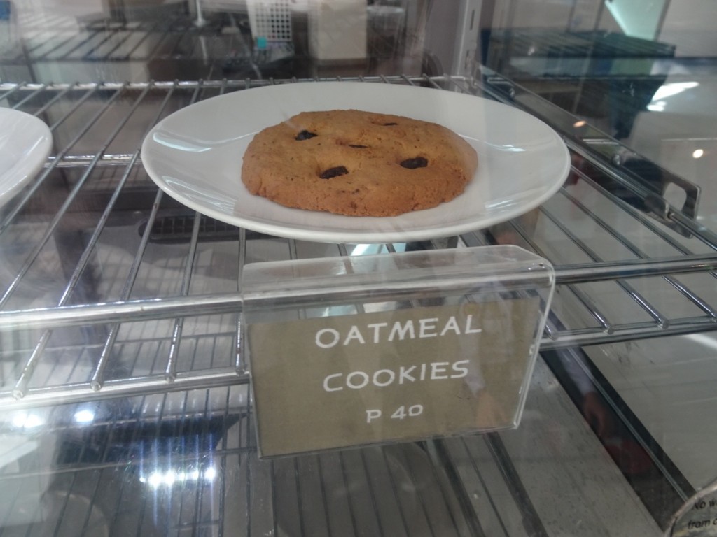 フィリンピン留学セブブルーオーシャンのカフェのクッキー